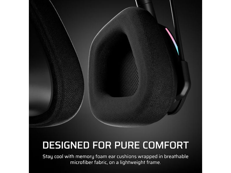 CORSAIR Headset VOID MAX v2 RGB Wireless (Dolby Atmos, Carbon)