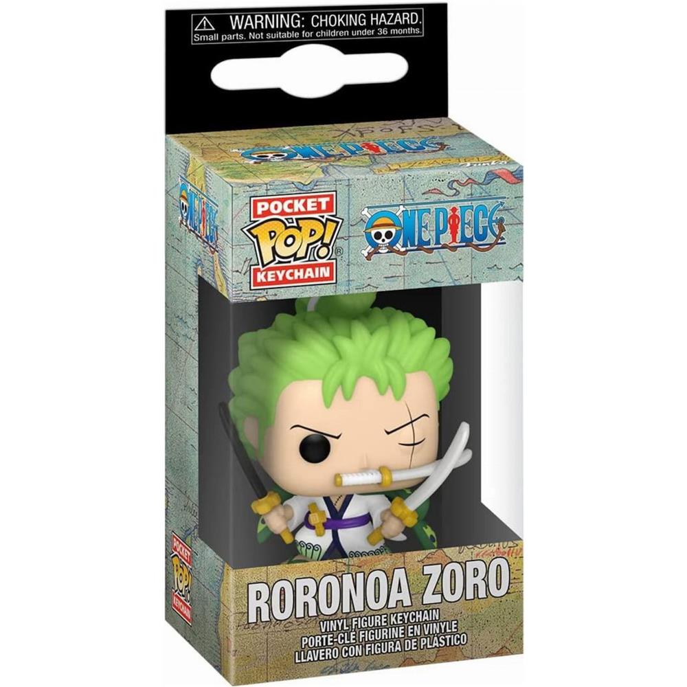 Funko Pocket Pop! One Piece - Roronoa Zoro Vinyl Figure Keychain