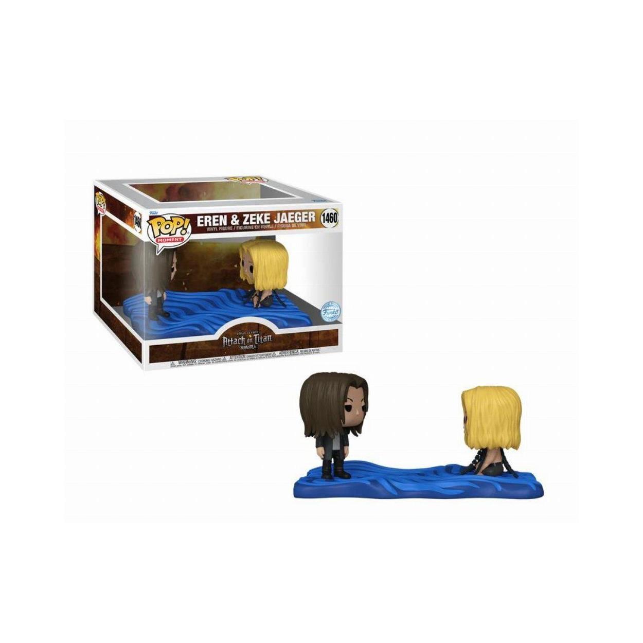 Funko Pop! Moments: Attack on Titan - Eren & Zeke Jaeger (Special Edition) #1460 Vinyl Figures