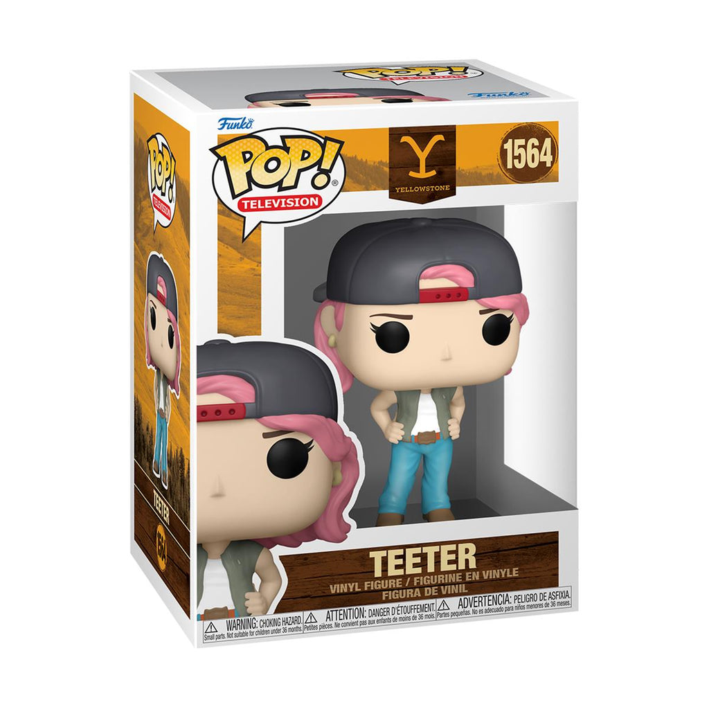 Funko Pop! Television: Yellowstone - Teeter #1564 Vinyl Figure Vinyl Figure