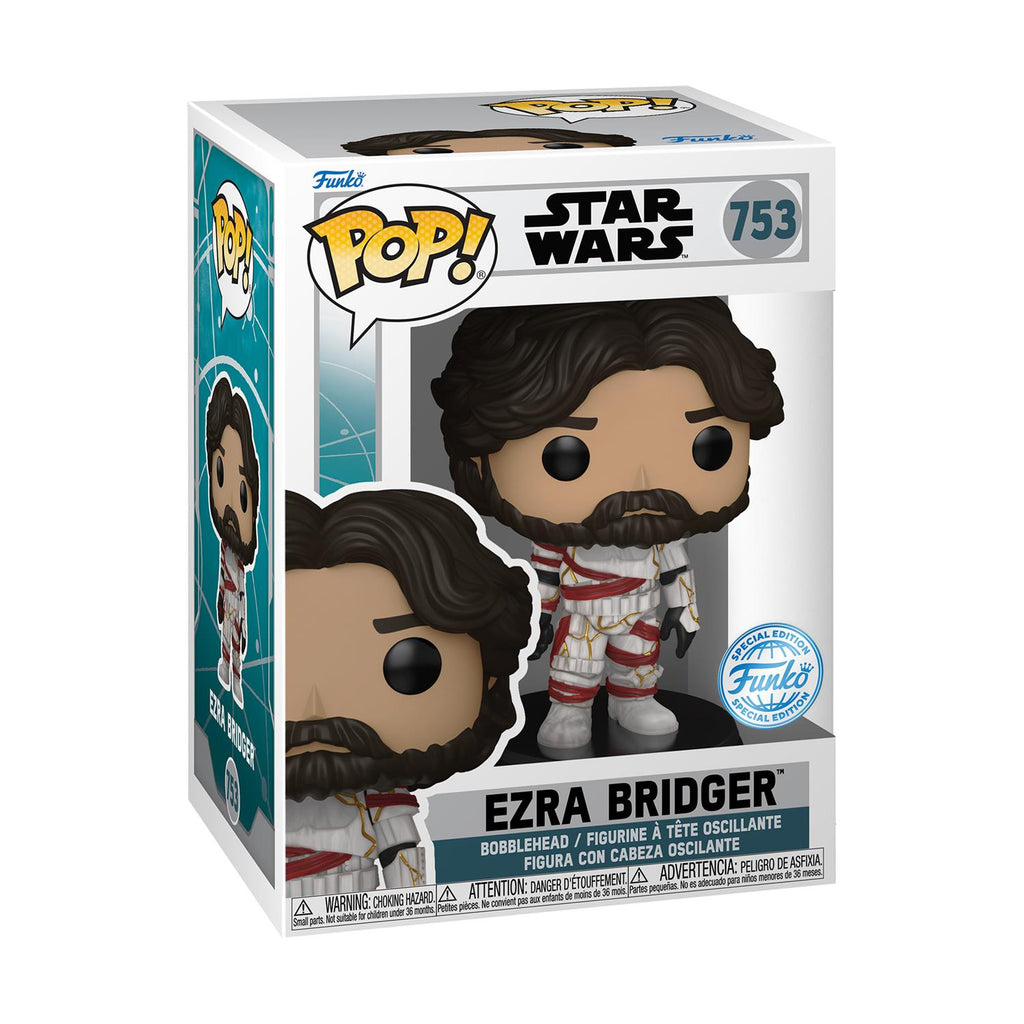 Funko Pop! Disney Star Wars: Ahsoka - Ezra Bridger (Special Edition) #753 Bobble-Head Vinyl Figure