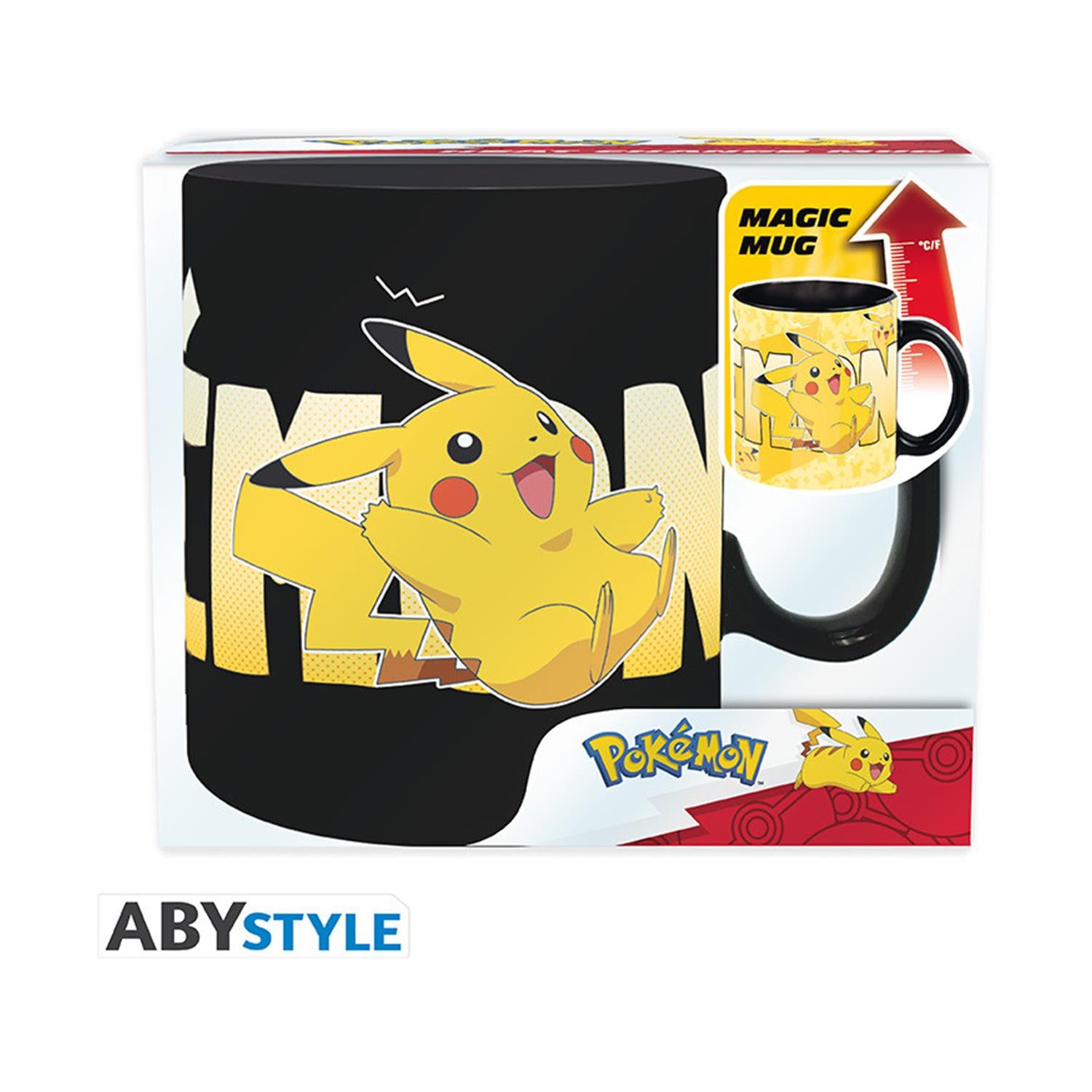Abysse Nintendo: Pokemon - Pikachu Heat Change Mug (460ml) (ABYMUGA153)