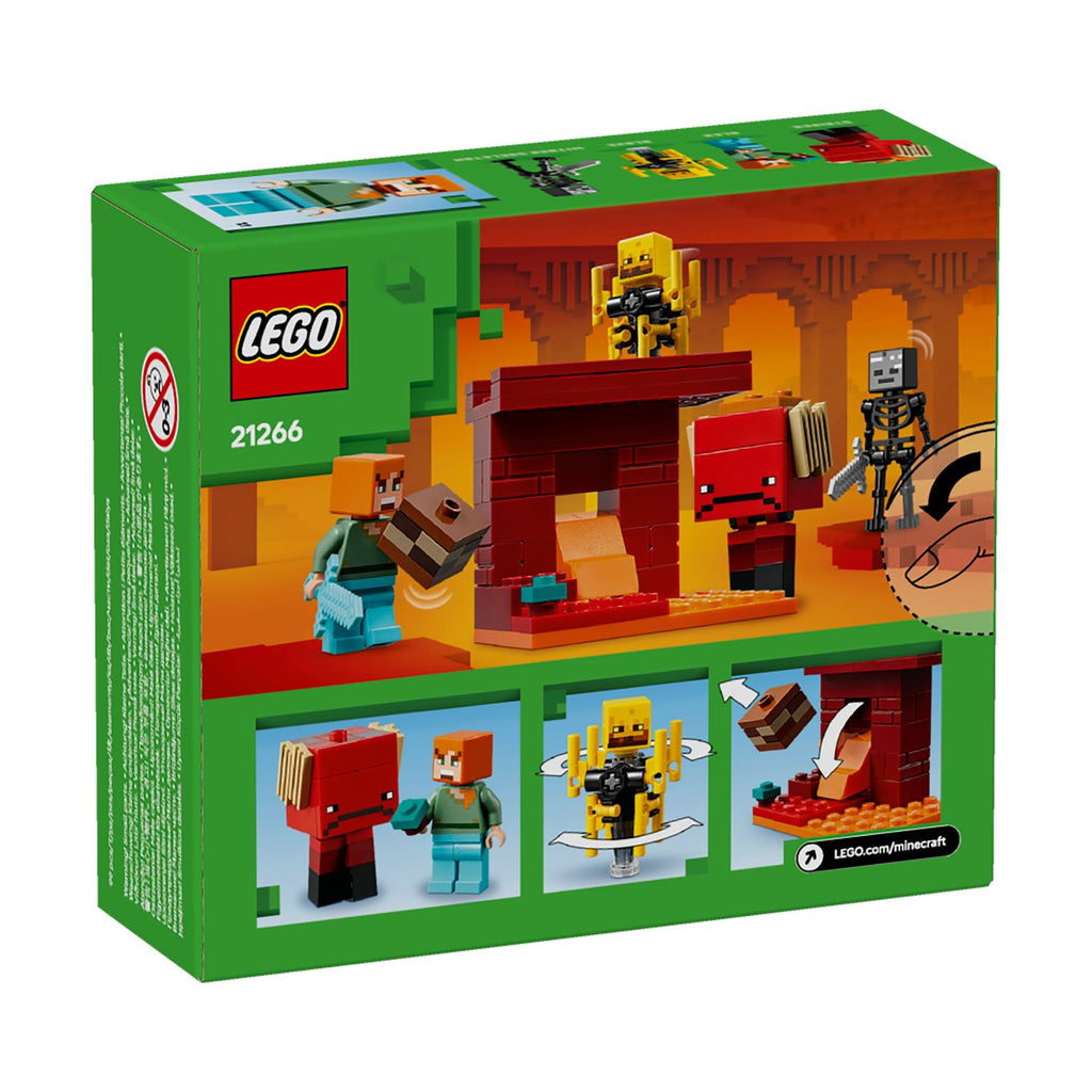LEGO® Minecraft®: Η Μάχη στη Λάβα των Εγκάτων (21266)
