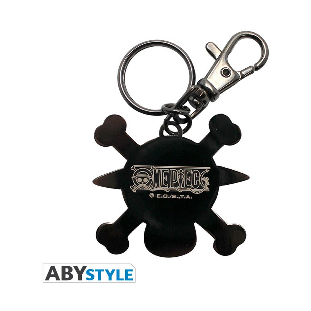 Abysse One Piece - Skull - Luffy Metal Keychain (ABYKEY004)