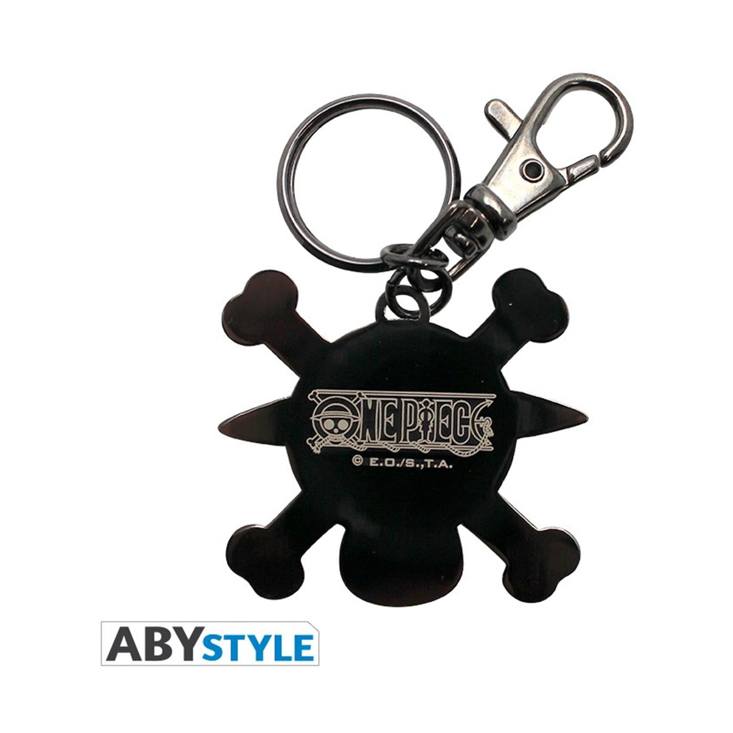 Abysse One Piece - Skull - Luffy Metal Keychain (ABYKEY004)