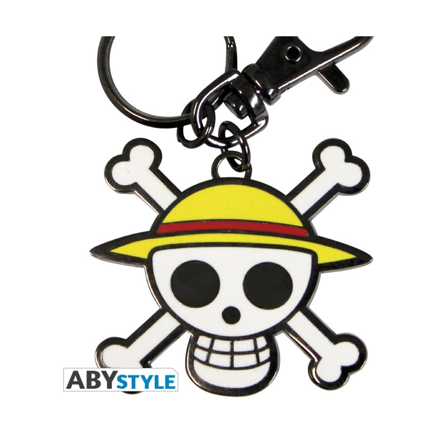 Abysse One Piece - Skull - Luffy Metal Keychain (ABYKEY004)