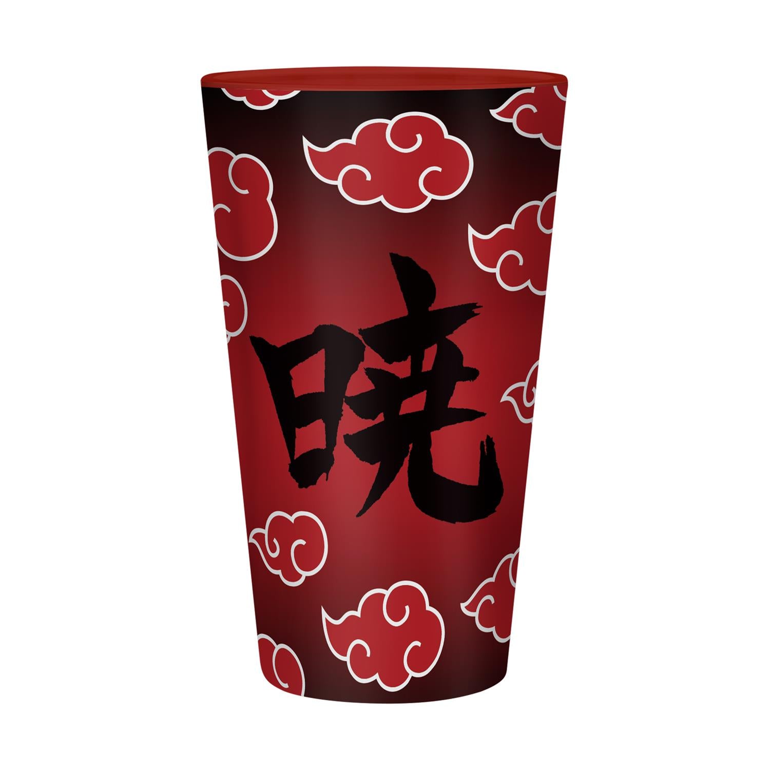 Abysse: Naruto Shippuden - Akatsuki Large Glass (400ml) (ABYVER230)