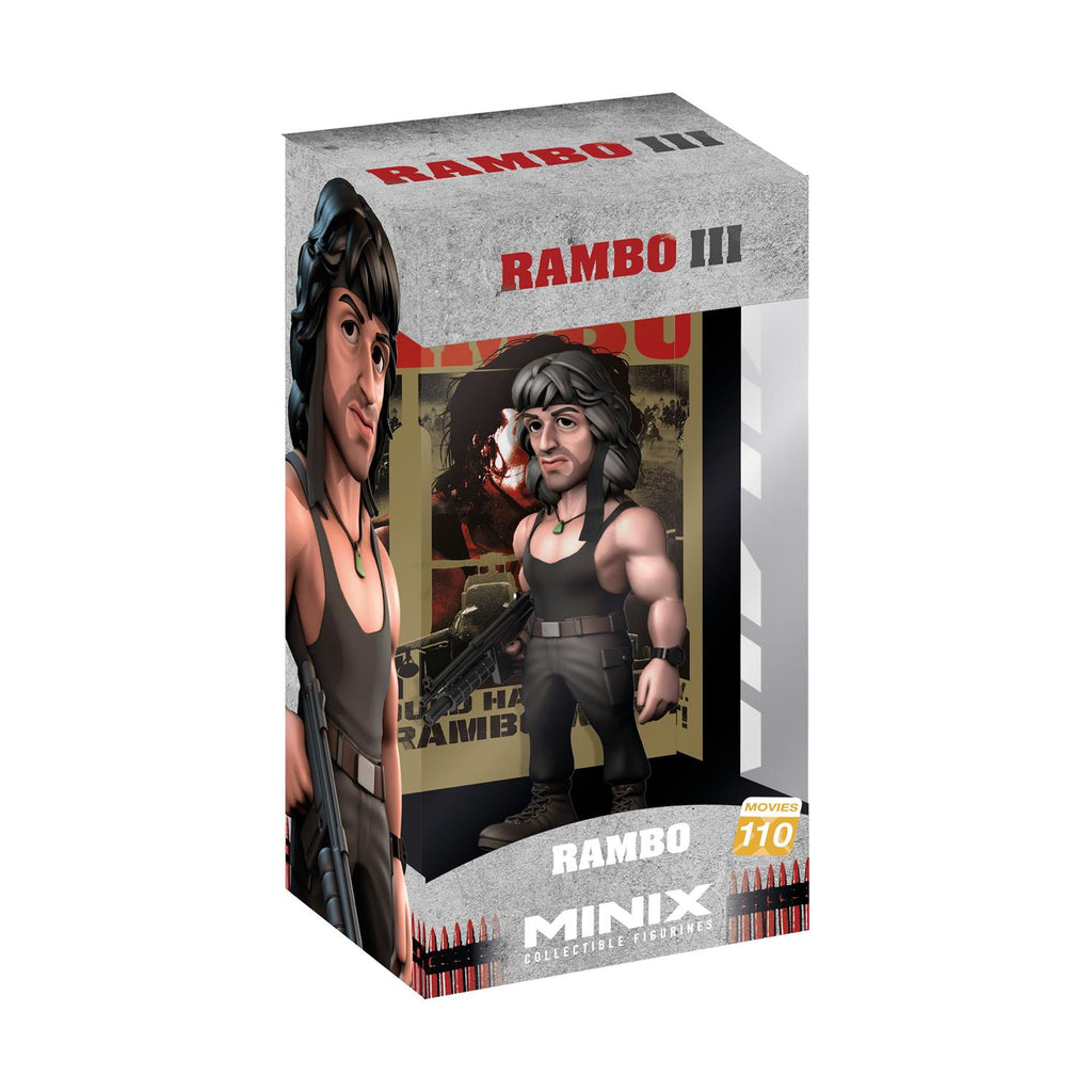 Minix Collectible Figurines Movies: Rambo - Rambo With T-Shirt Figure 12 cm (MNXB7000)