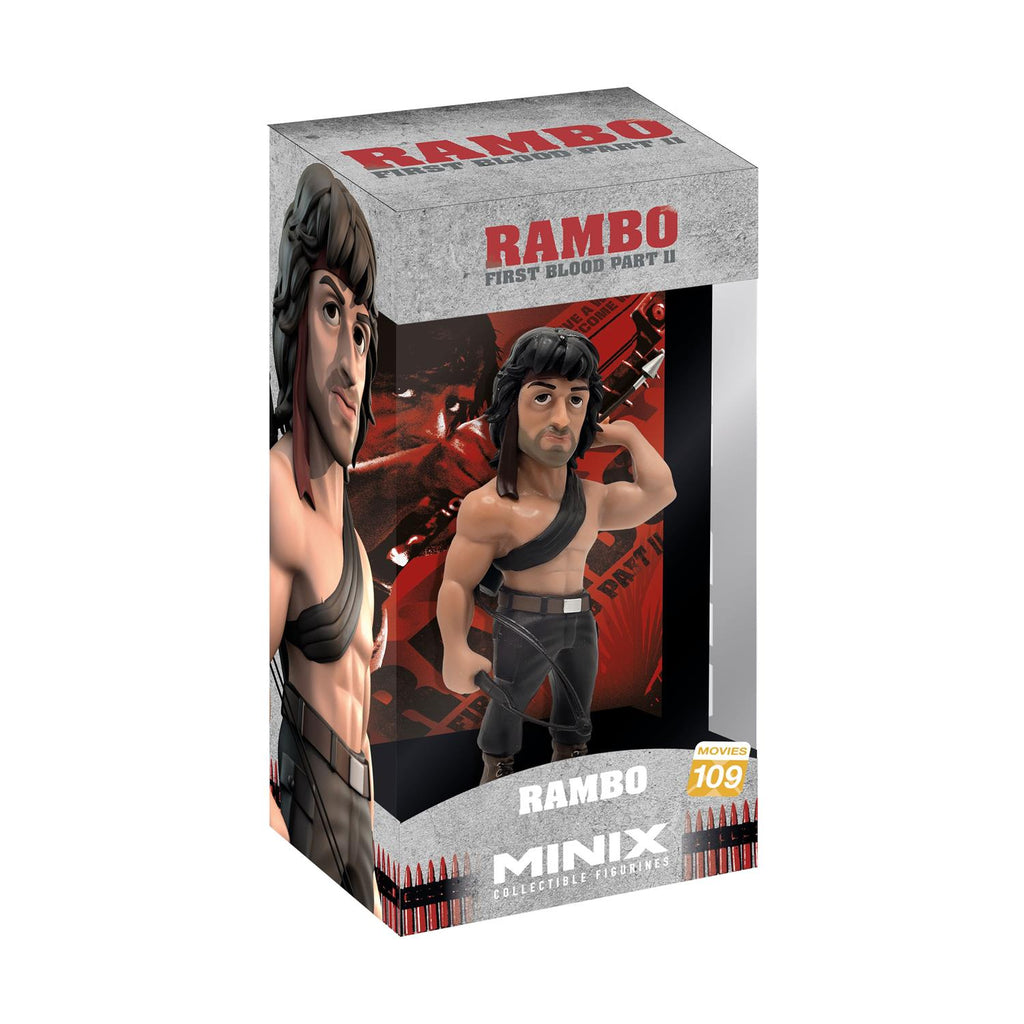 Minix Collectible Figurines Movies: Rambo The First Blood Part 2 - Rambo With Bow Figure 12 cm (MNXA1000)