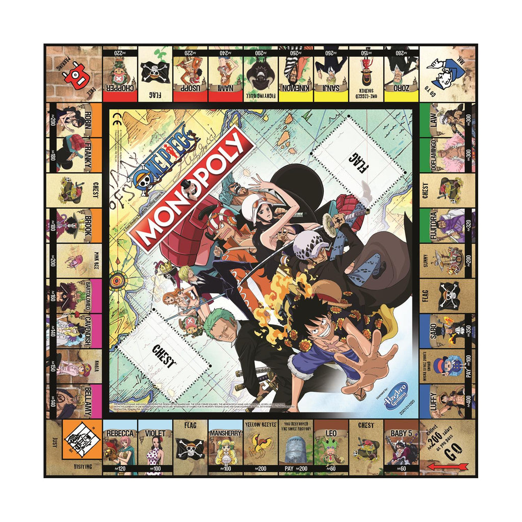 Winning Moves Monopoly: One Piece Board Game (English Language) (36948)