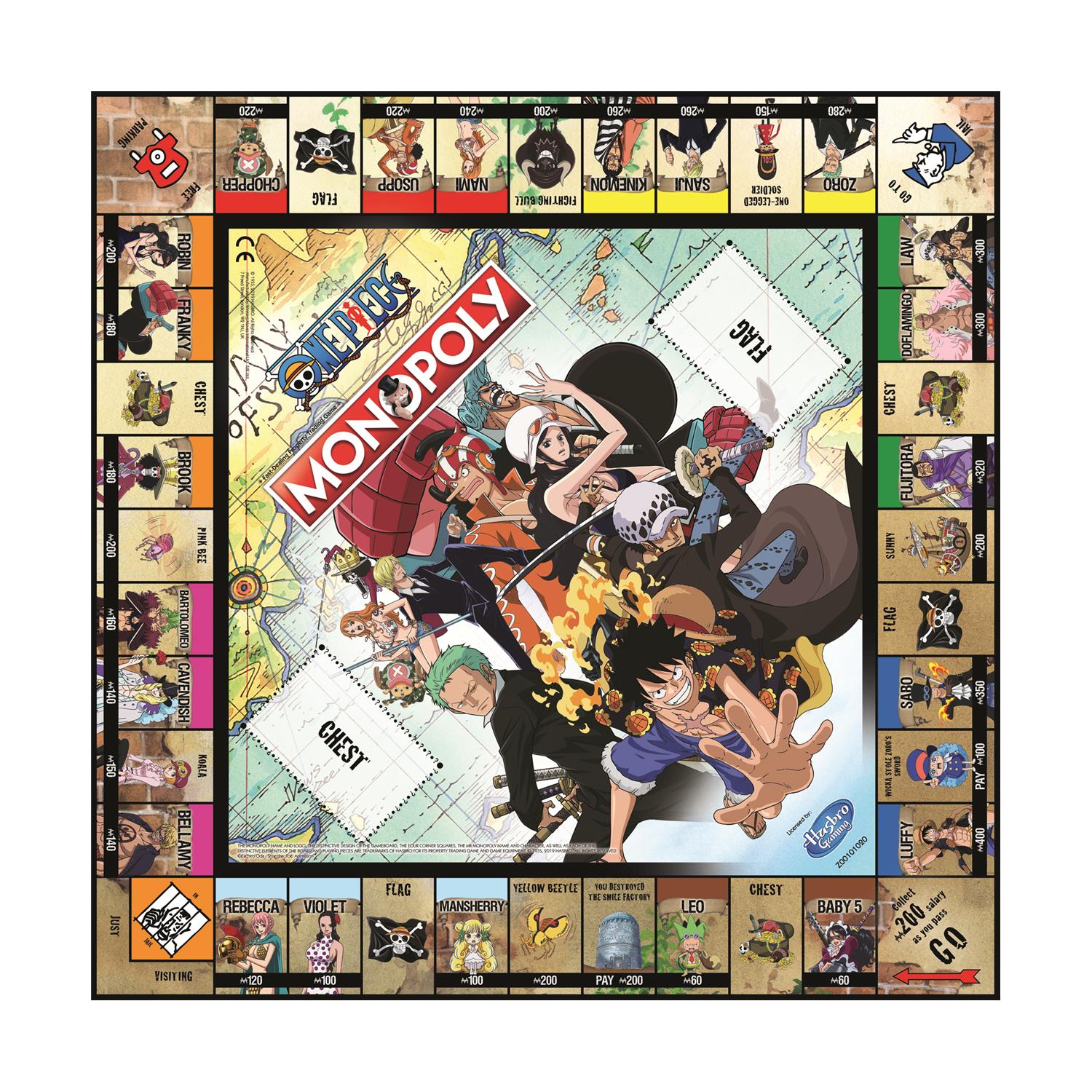 Winning Moves Monopoly: One Piece Board Game (English Language) (36948)
