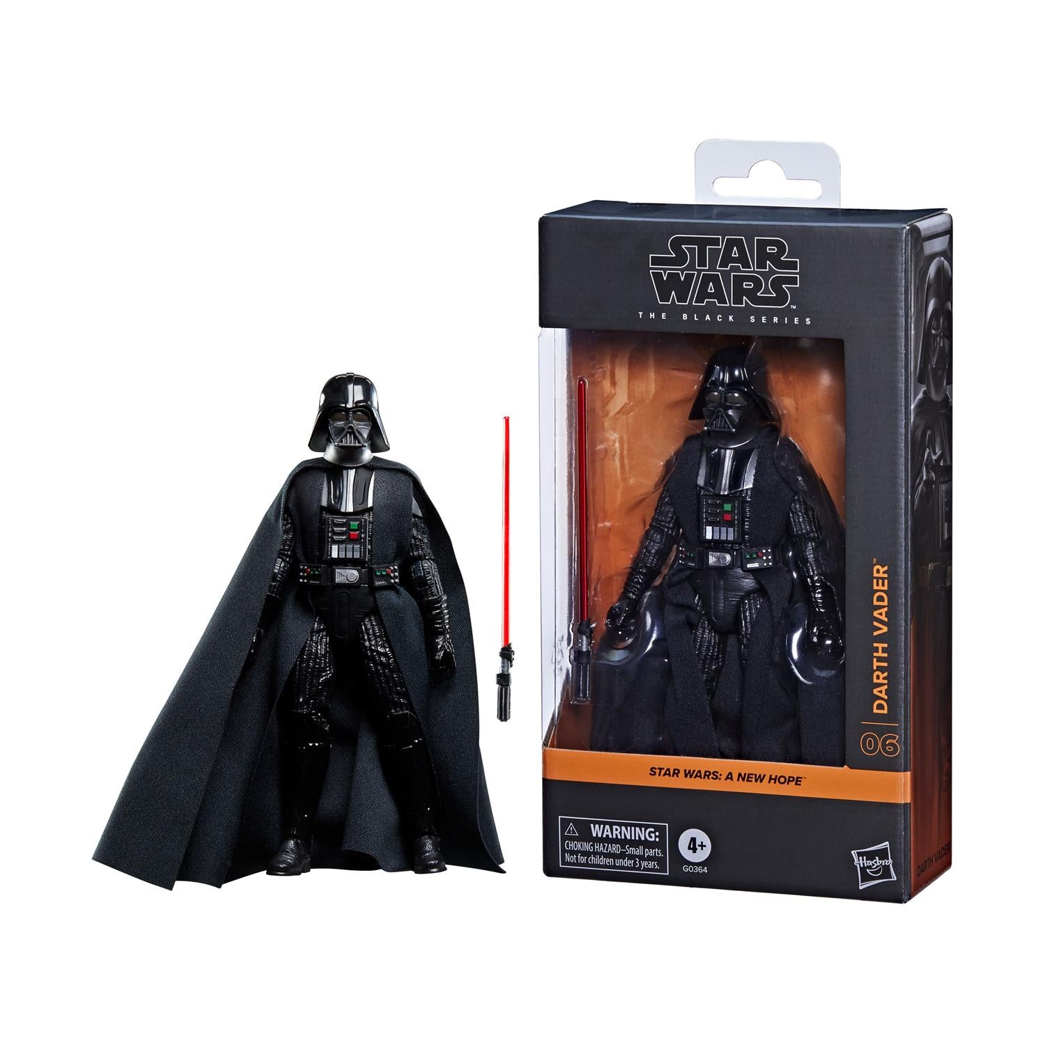 Hasbro Fans Star Wars The Black Series: A New Hope - Darth Vader #06 (15cm) Action Figure (G0364)