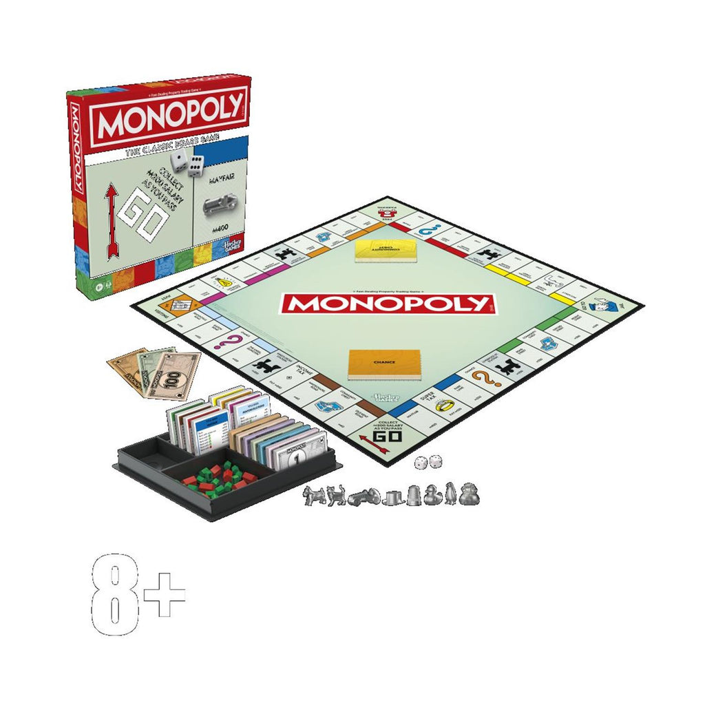 Hasbro Monopoly: Classic Refresh (English Language) (G0009)
