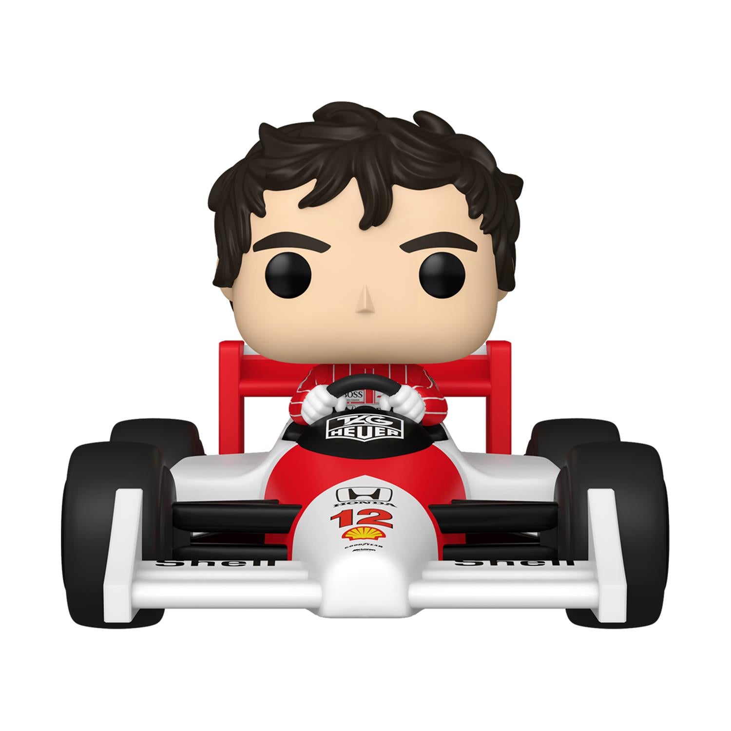 Funko Pop! Rides Super Deluxe: Senna - Ayrton Senna (McLaren) #12 Vinyl Figure