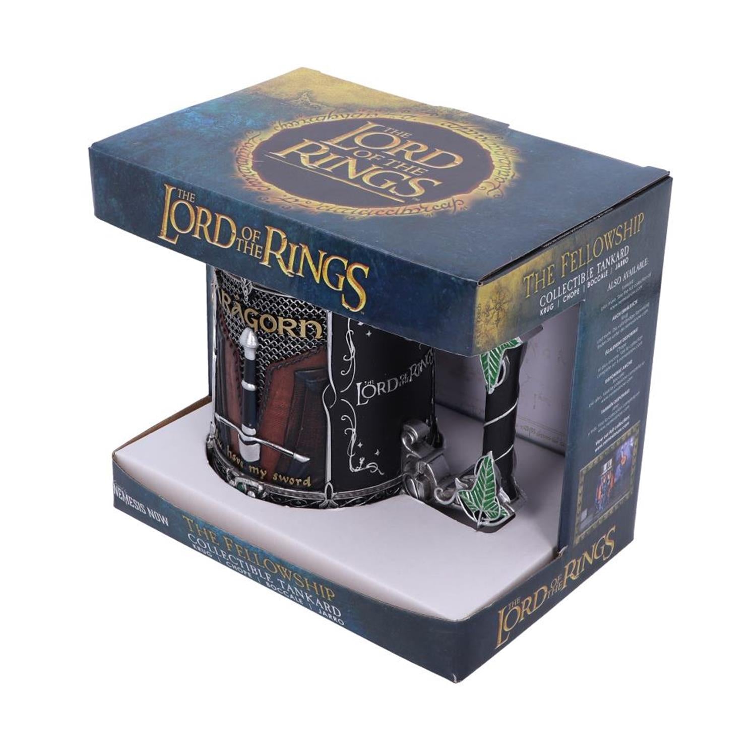 Nemesis Now: The Lord of The Rings - The Fellowship Tankard (15.5cm)