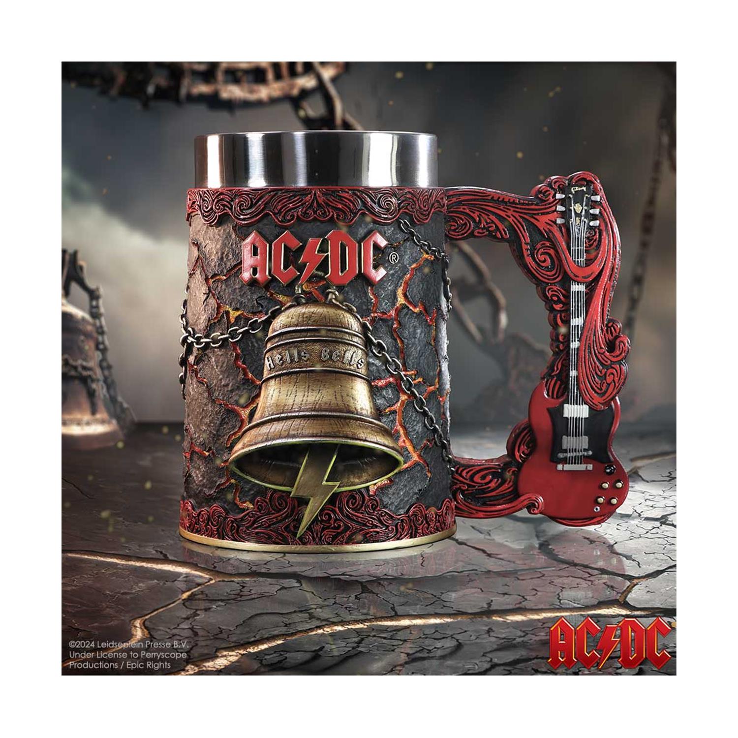 Nemesis Now: ACDC Hells Bells Tankard (15.7cm)