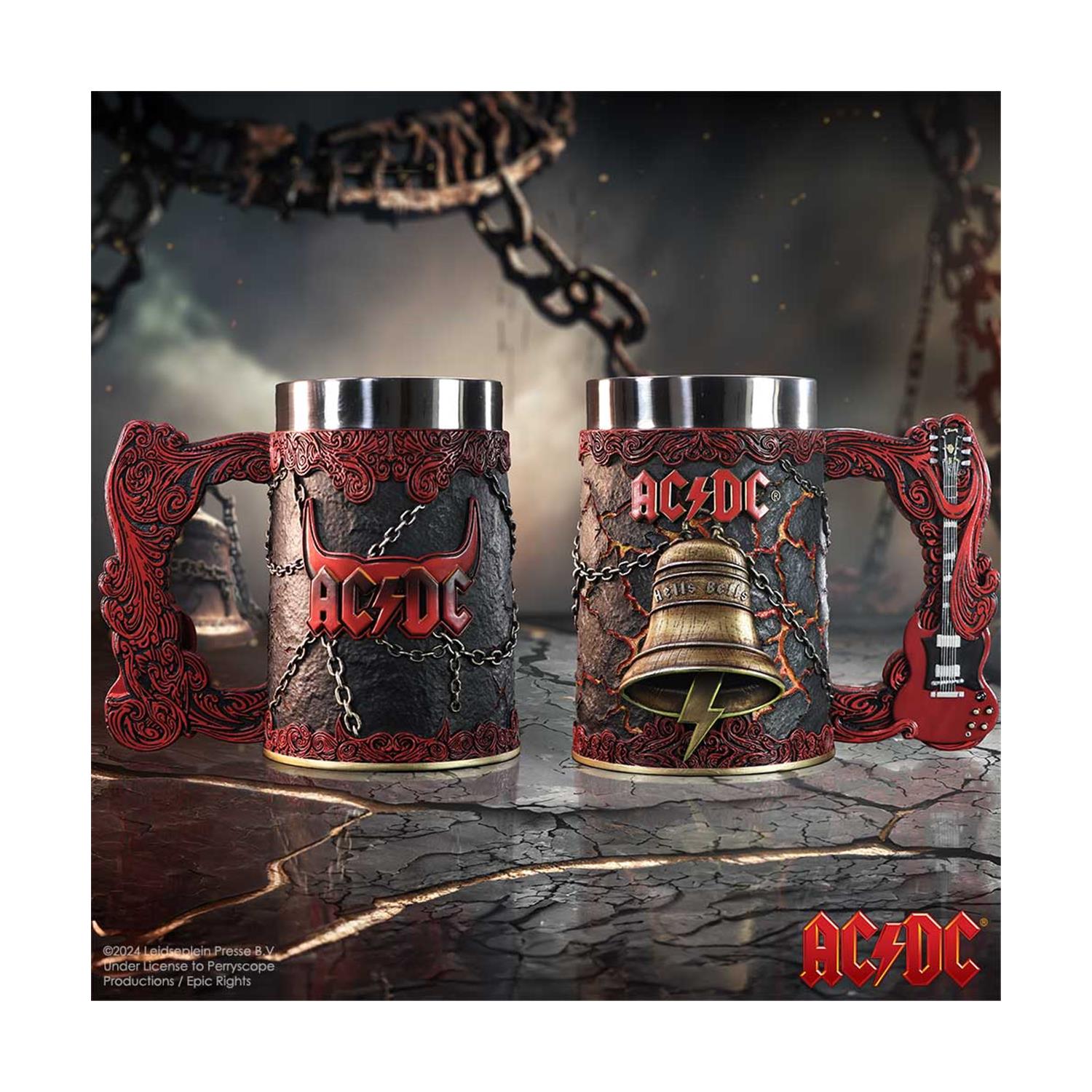 Nemesis Now: ACDC Hells Bells Tankard (15.7cm)
