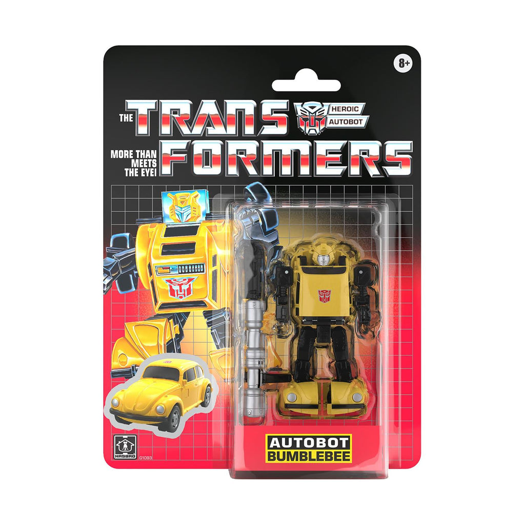 Hasbro Fans Transformers: Retro - G1 Autobot Bumblebee Φιγούρα Δράσης (13cm) (G1093)