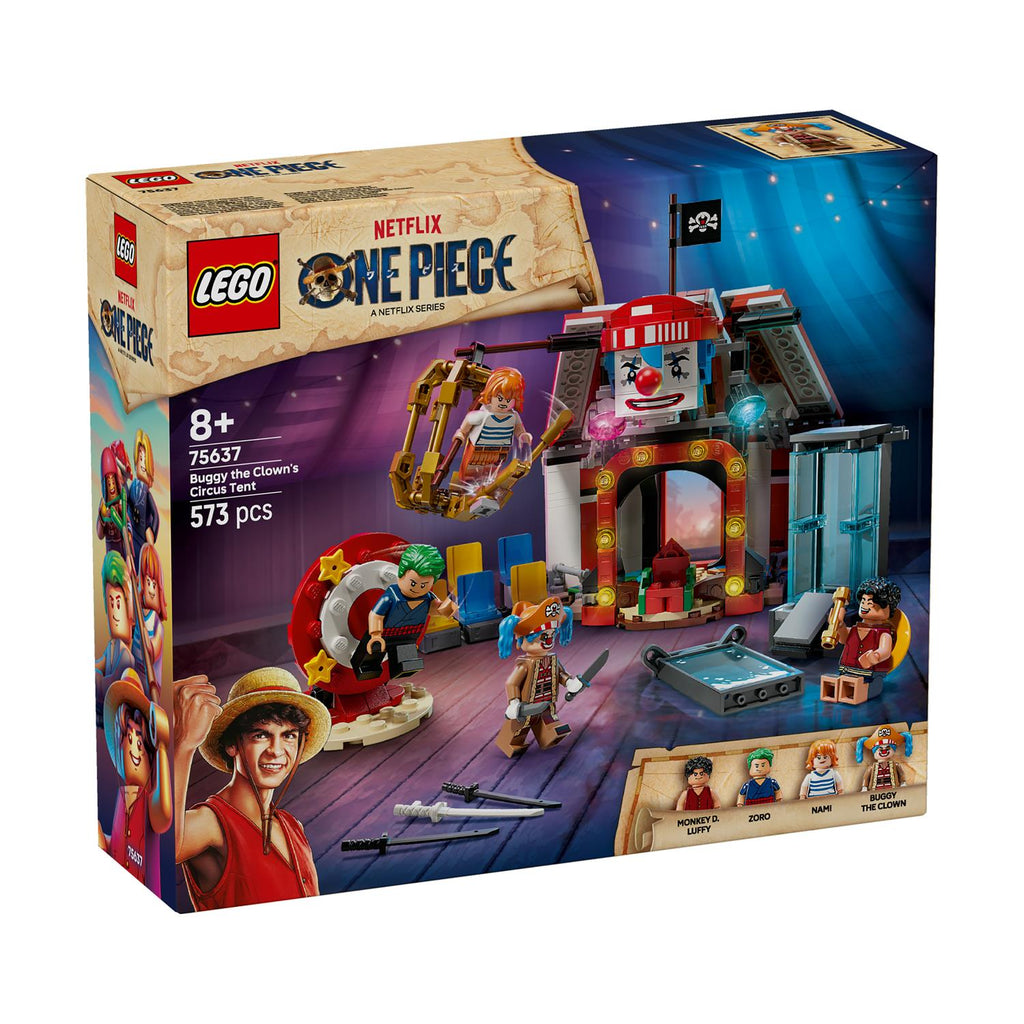 LEGO® One Piece: Τέντα Τσίρκου του Μπάγκι του Κλόουν (75637)