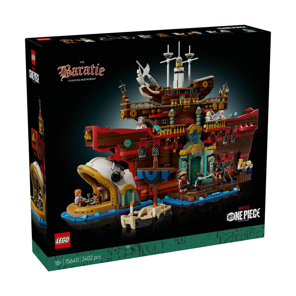 LEGO® One Piece: Πλωτό Εστιατόριο Μπαράτιε (75640)