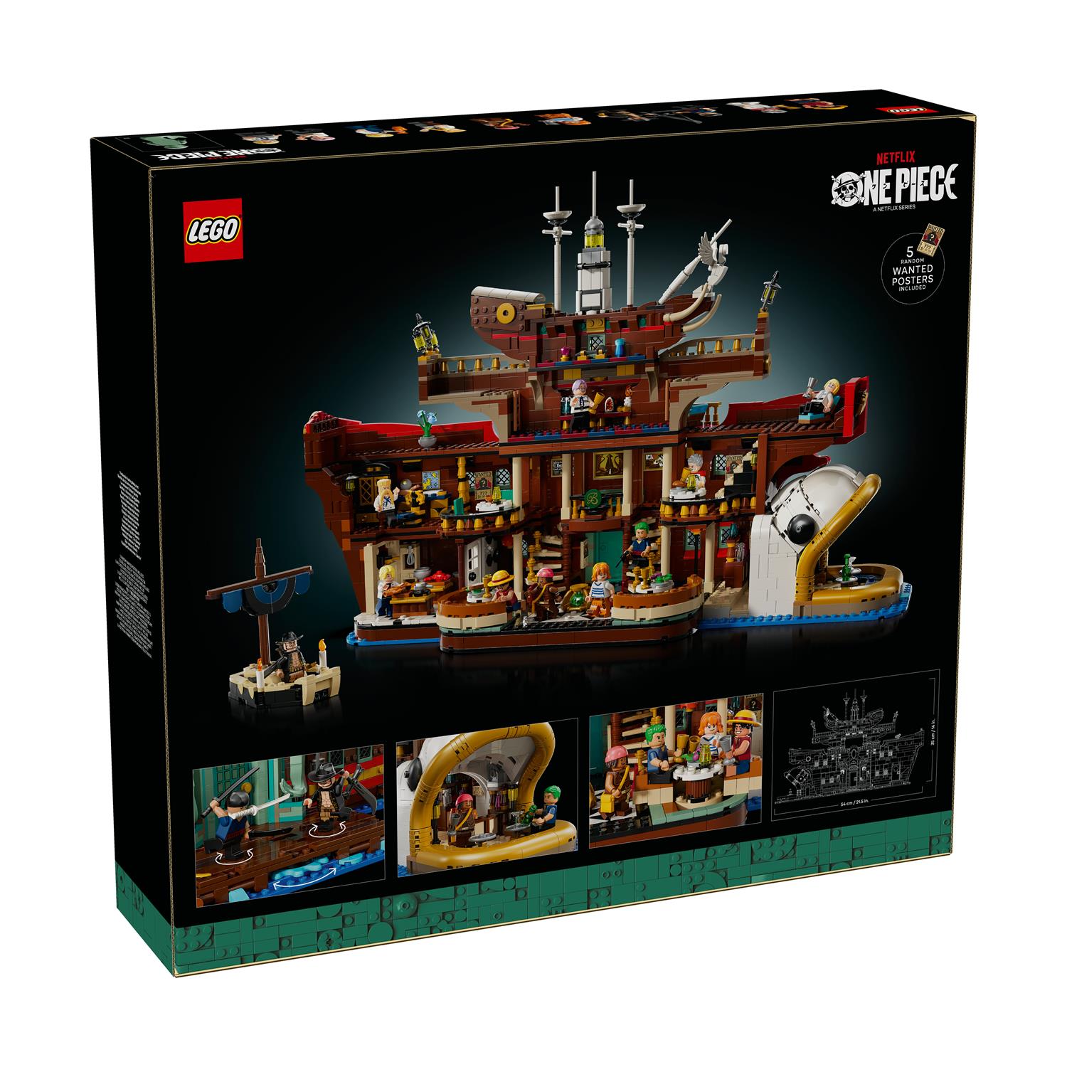 LEGO® One Piece: Πλωτό Εστιατόριο Μπαράτιε (75640)