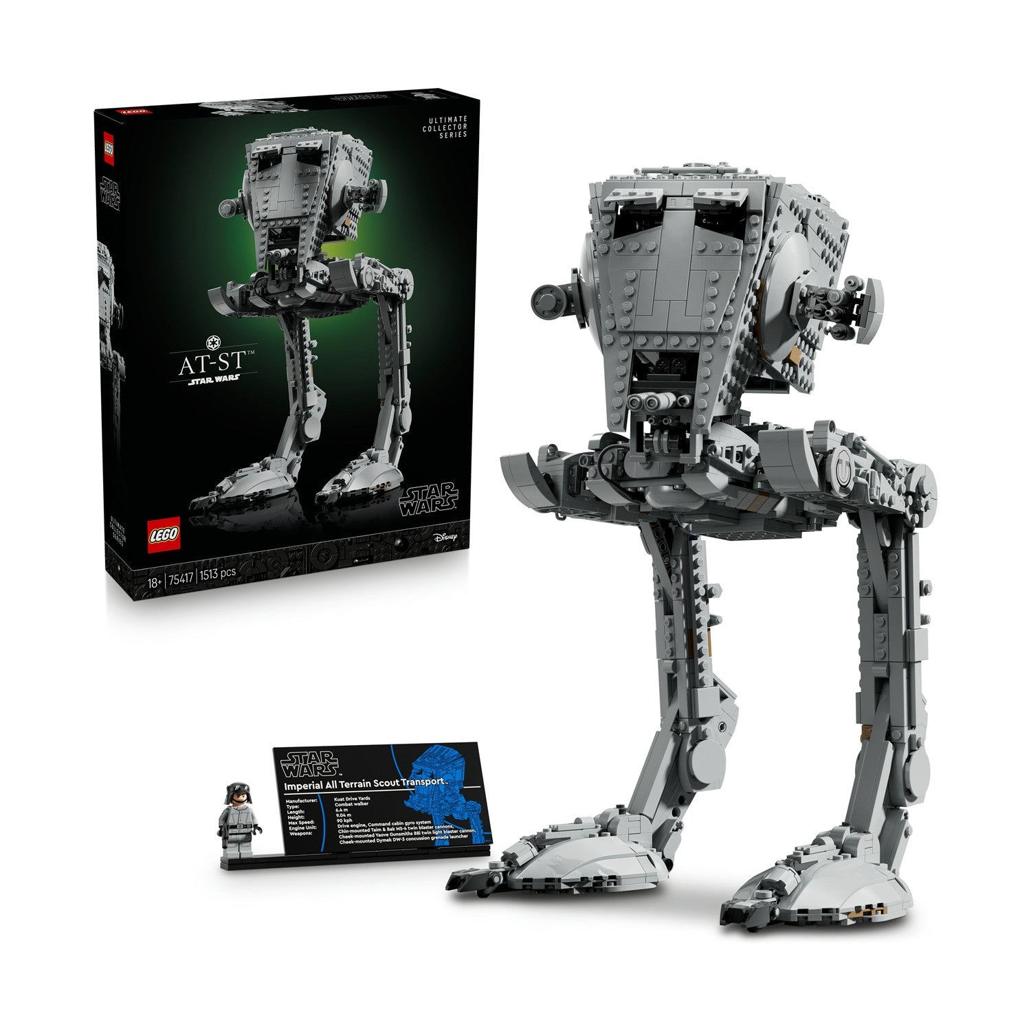 LEGO® Star Wars™: Πεζοπόρο AT-ST™ (75417)