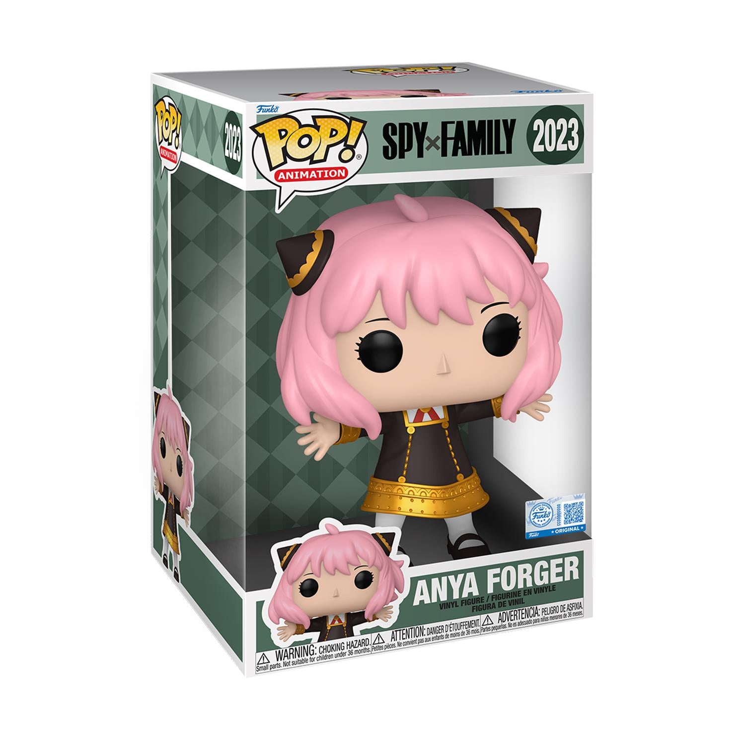 Funko Pop! Jumbo: Spy x Family - Anya Forger #2023 Vinyl Figure (10")