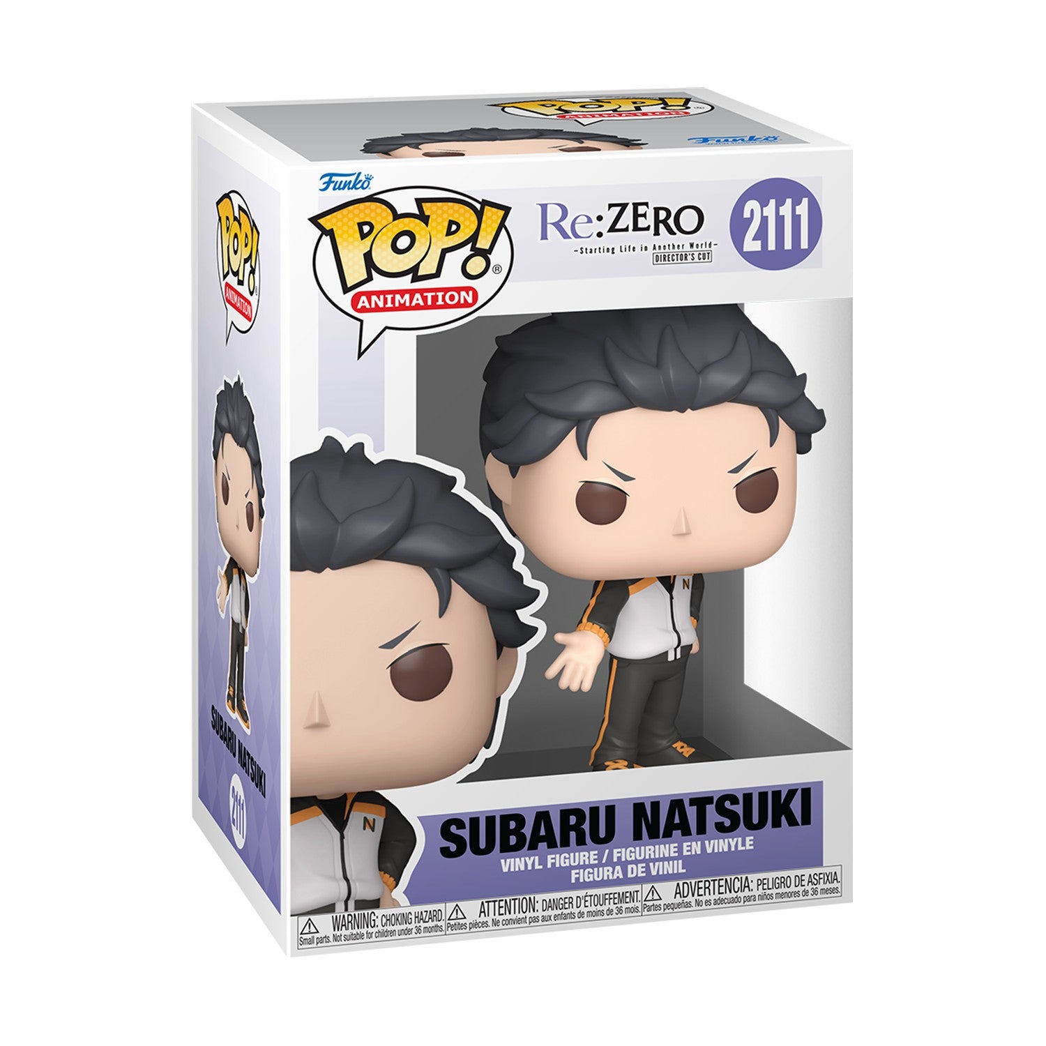 Funko Pop! Animation: Re:ZERO: Starting Life in Another World - Subaru Natsuki #2111 Vinyl Figure