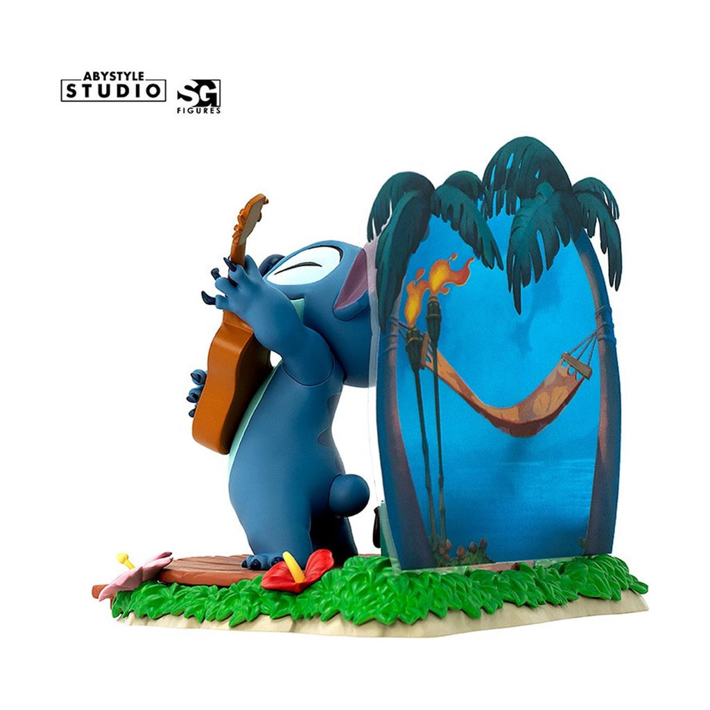 Abysse Disney: Stitch - Guitar Statue (10cm) (ABYFIG138)