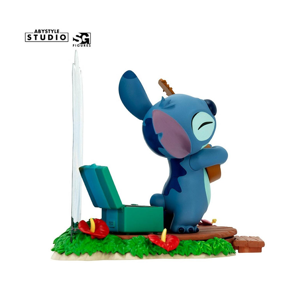 Abysse Disney: Stitch - Guitar Statue (10cm) (ABYFIG138)