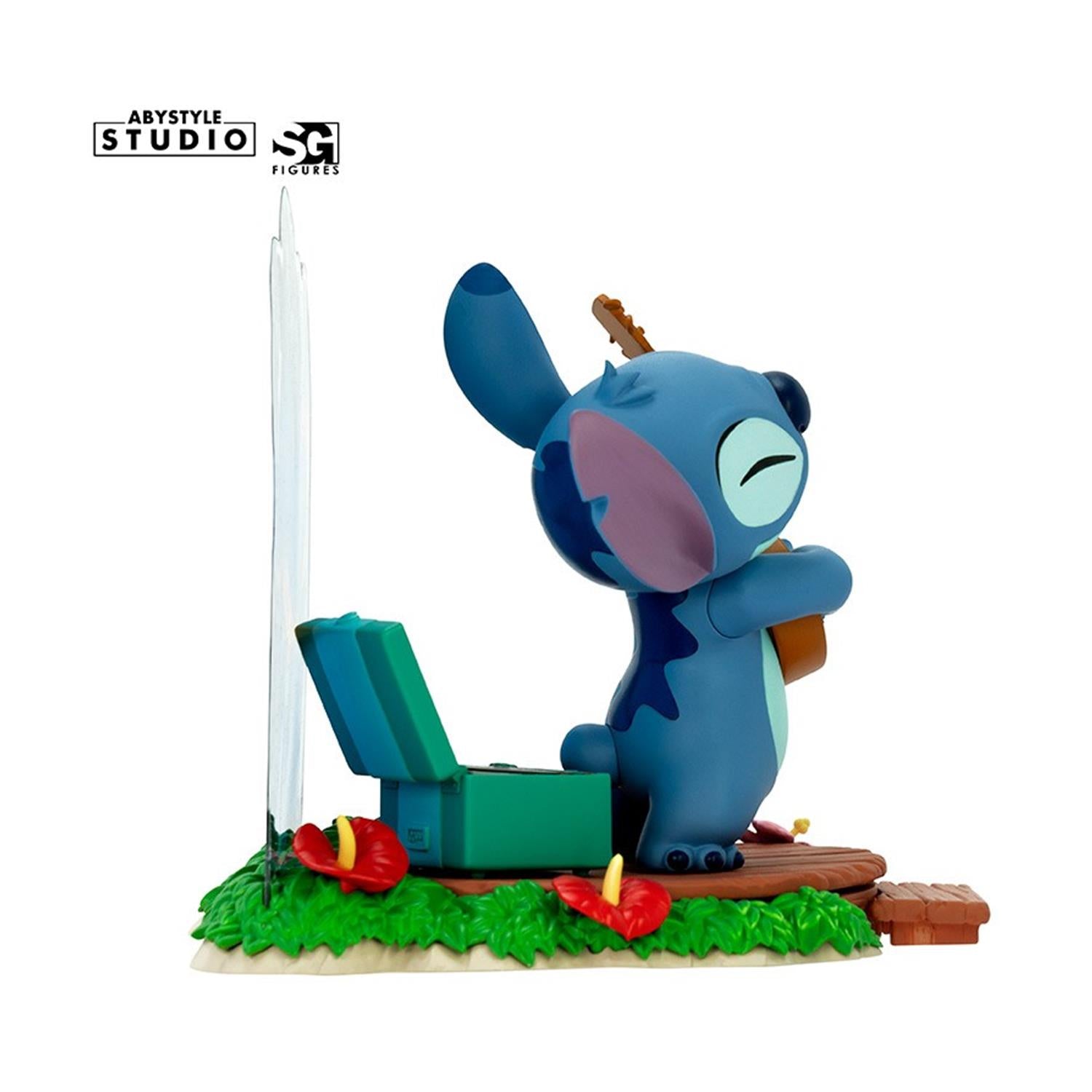 Abysse Disney: Stitch - Guitar Statue (10cm) (ABYFIG138)