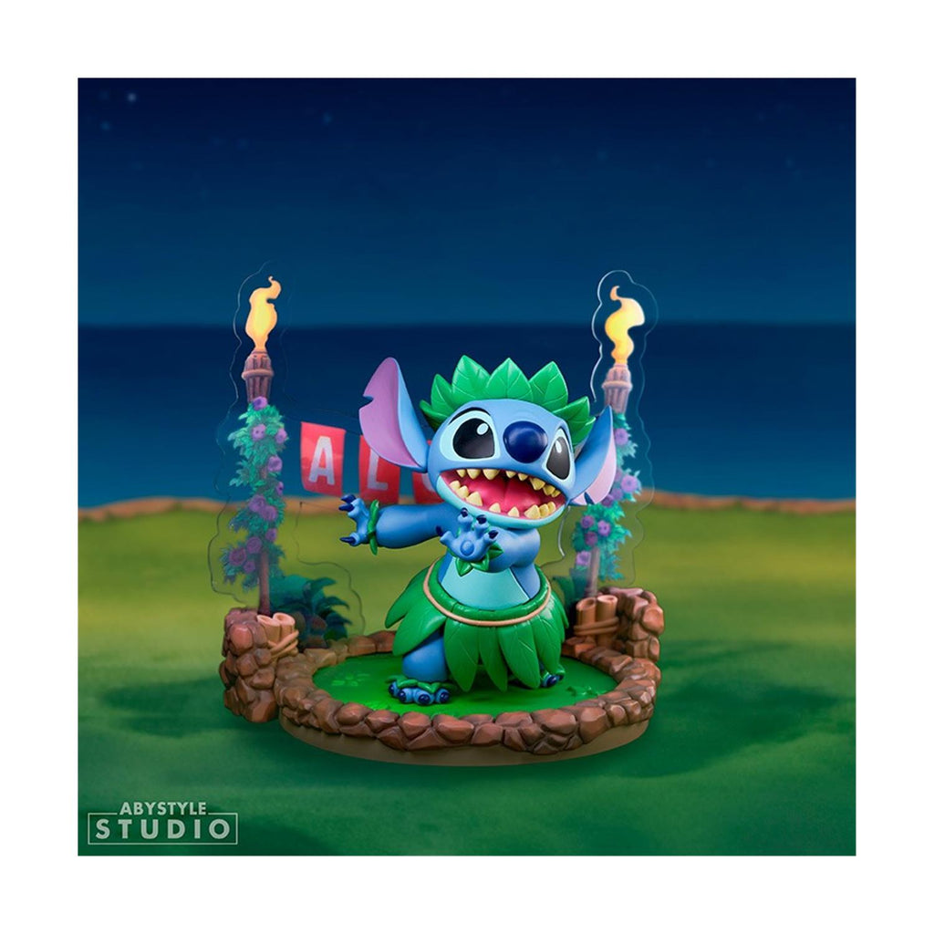 Abysse Disney: Stitch - Hula Dance Statue (10cm) (ABYFIG139)
