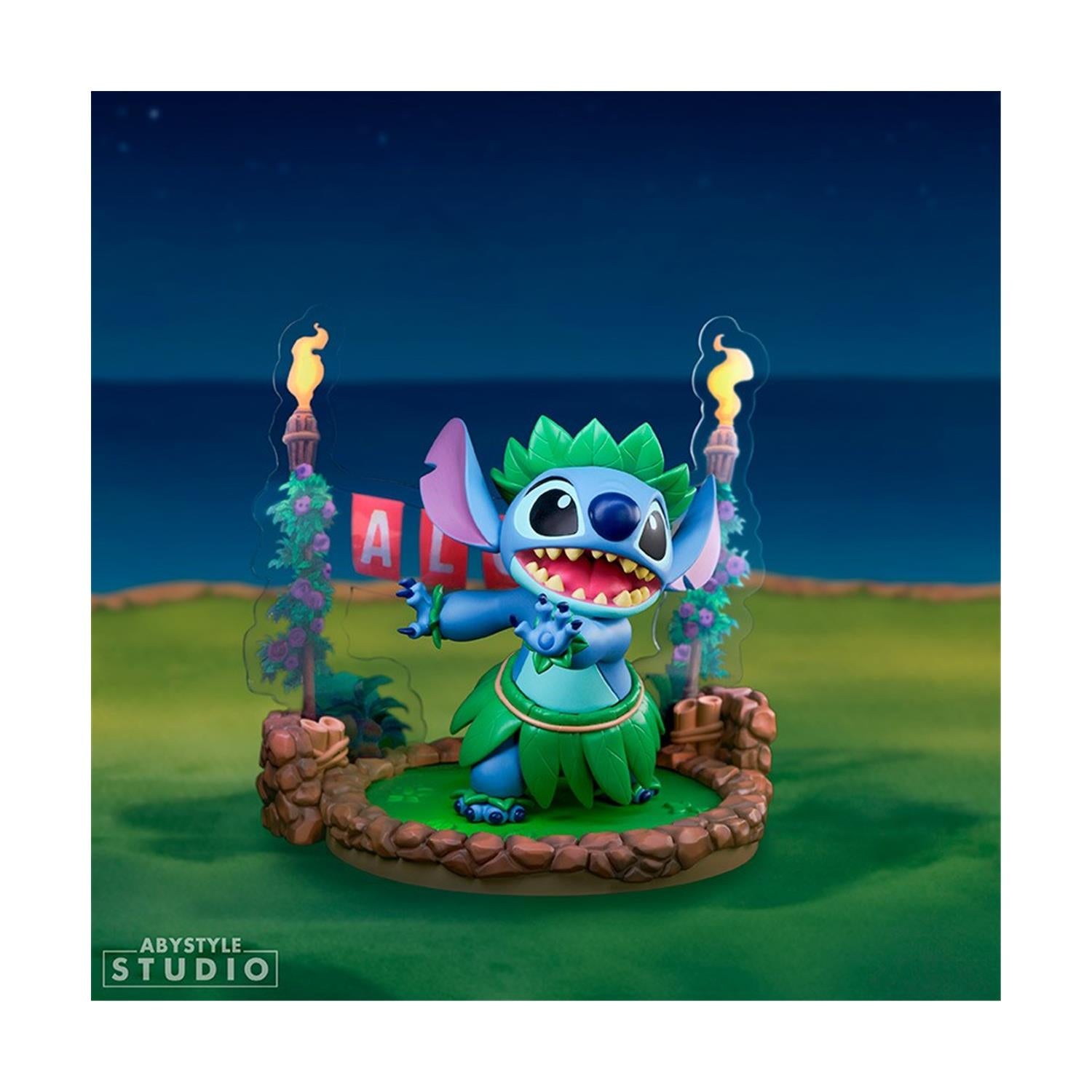 Abysse Disney: Stitch - Hula Dance Statue (10cm) (ABYFIG139)