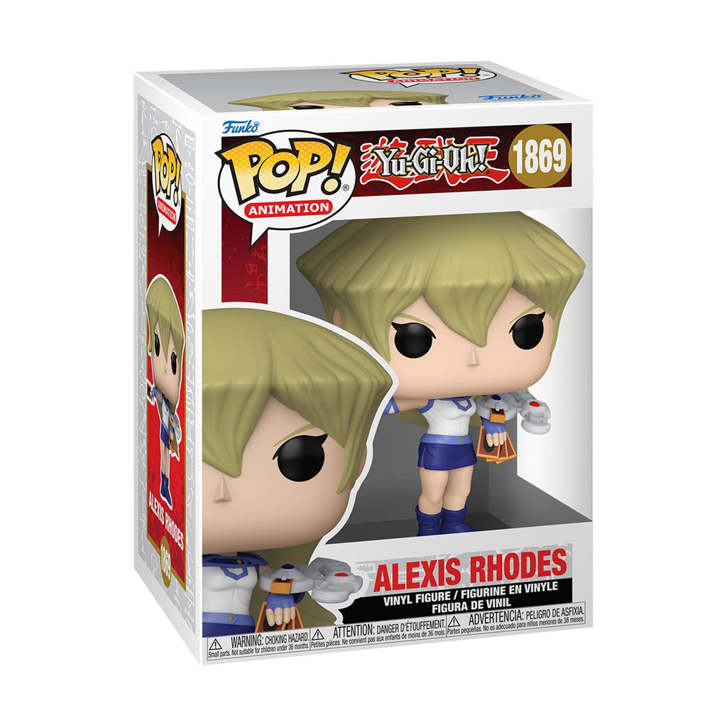 Funko Pop! Animation: Yu-Gi-Oh!- Alexis Rhodes #1869 Vinyl Figure