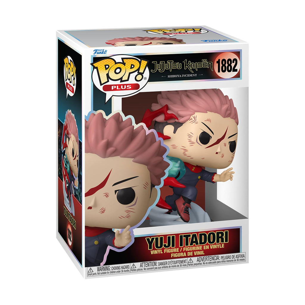Funko Pop! Plus: Jujutsu Kaisen - Yuji Itadori #1882 Vinyl Figure