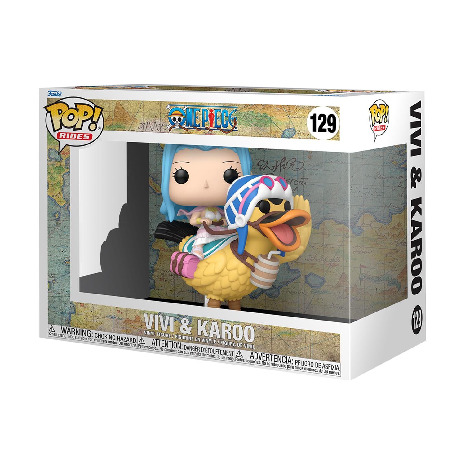 One Piece POP! Rides Vinyl Figure Vivi & Karoo 15 cm