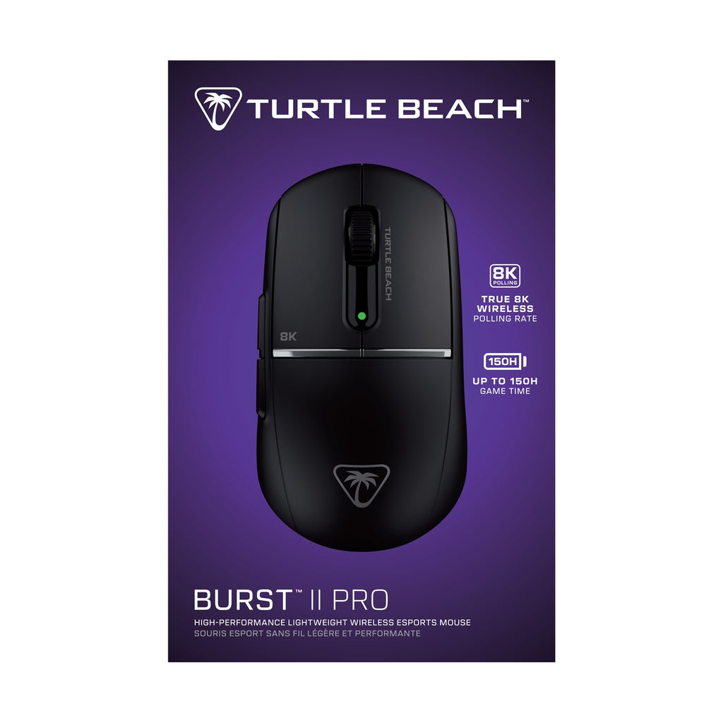 Turtle Beach: Burst II Pro - Wireless Mouse (Color: Black)