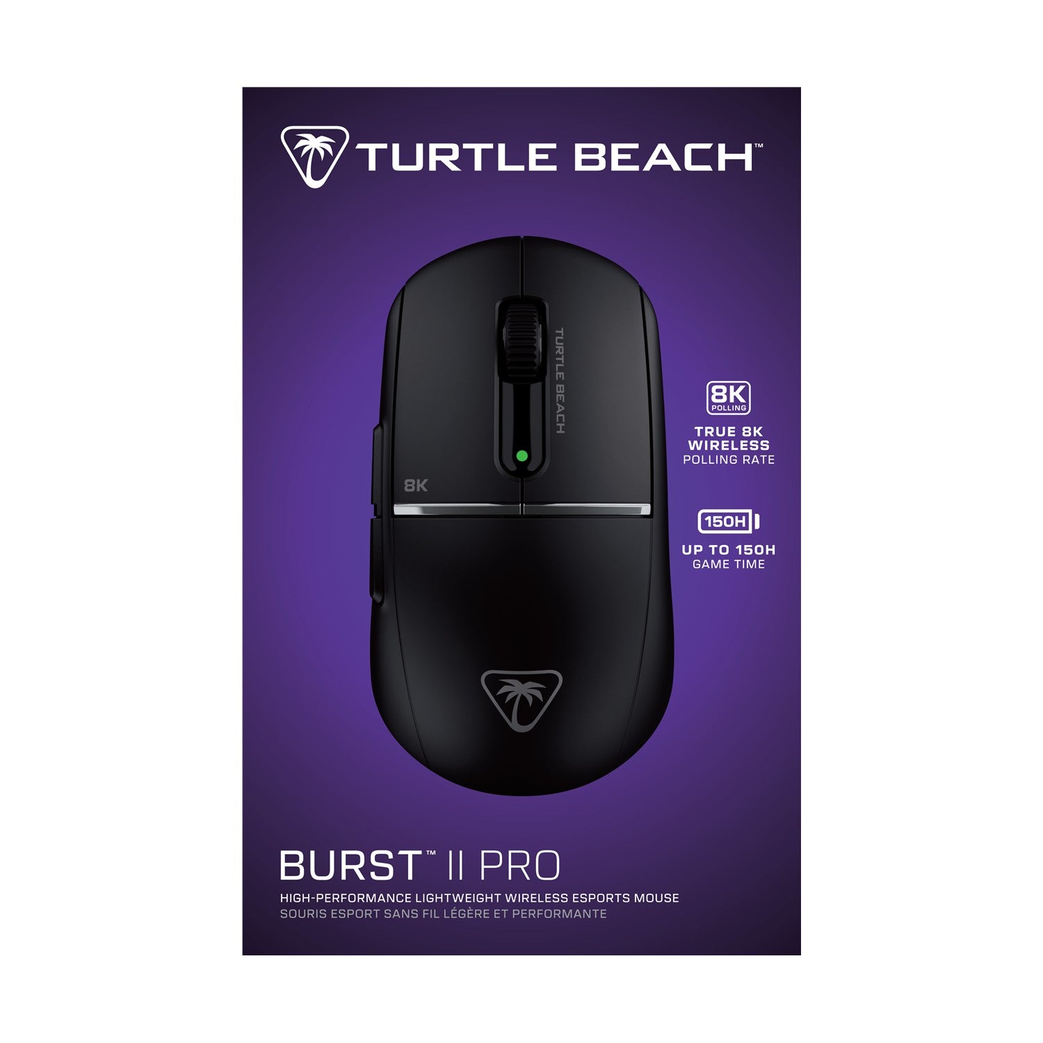 Turtle Beach: Burst II Pro - Wireless Mouse (Color: Black)