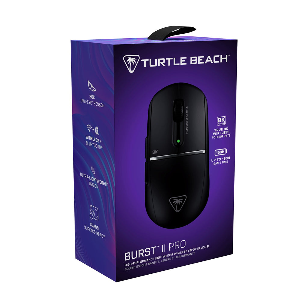 Turtle Beach: Burst II Pro - Wireless Mouse (Color: Black)