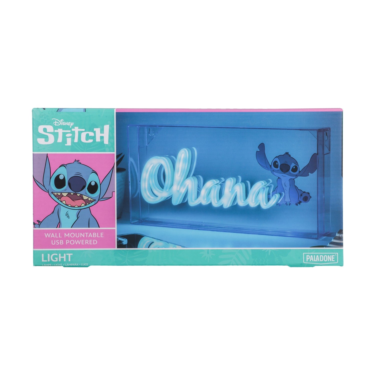 Paladone Disney: Stitch - Ohana LED Neon Light (PP12800LS)