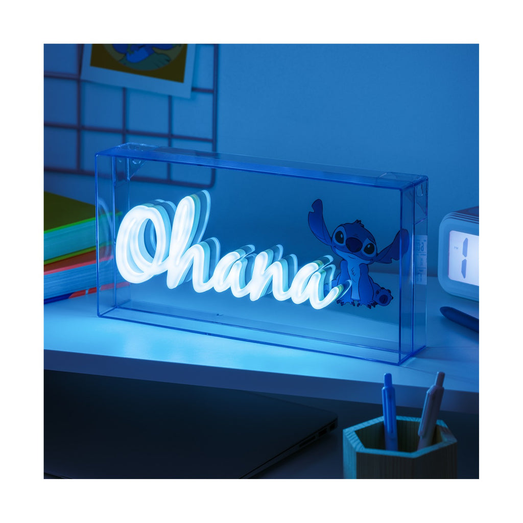 Paladone Disney: Stitch - Ohana LED Neon Light (PP12800LS)