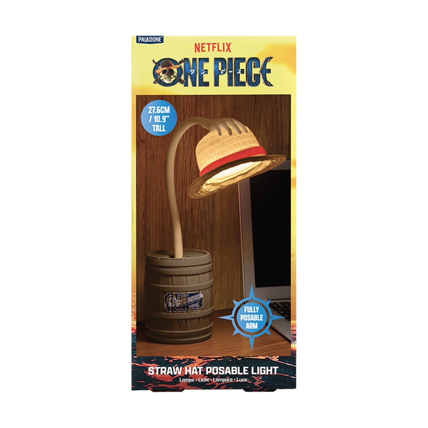Paladone: One Piece - Straw Hat Posable Light (PP14468OPNF)