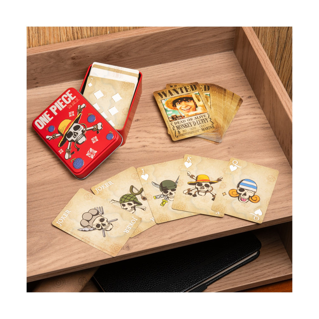Paladone: One Piece - Playing Cards in Tin (PP14380OPNF)