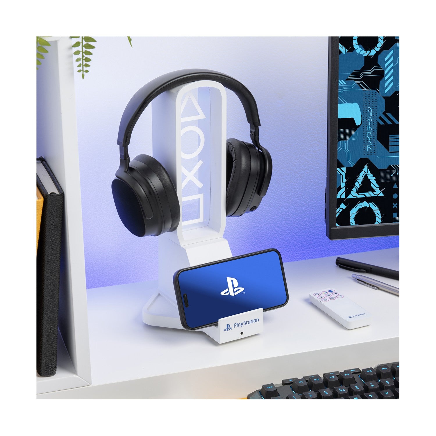 Paladone: Playstation - Desk Headphone Stand With Light (PP14328PS)