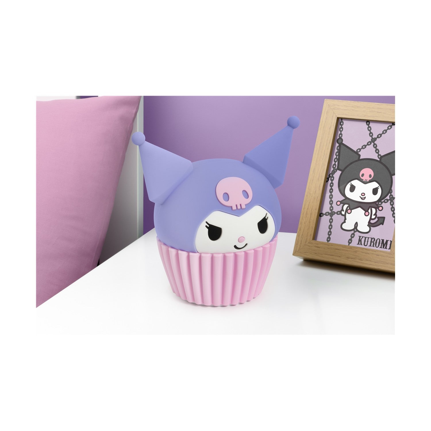 Paladone SquishyGlo: Kuromi - Silicone Light Rechargeable (PP15398KUR)