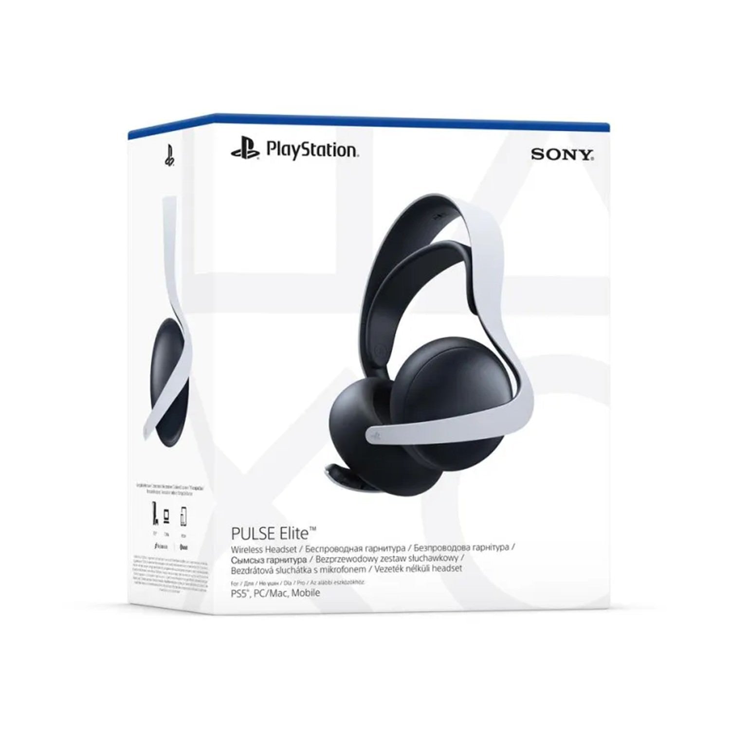 PS5 Sony Pulse Elite Wireless Headset White + Case