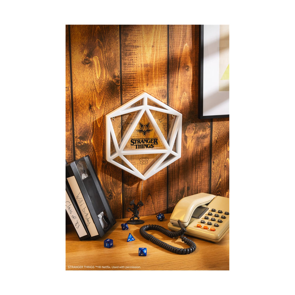 Paladone: Stranger Things 5 - D20 Wall Mountable LED Neon Light (PP14622STVN)