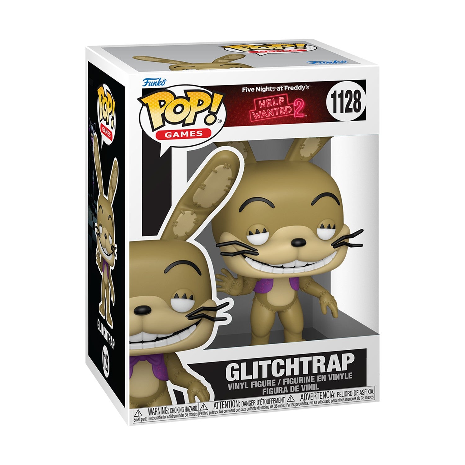 Funko Pop! Games: Five Nights At Freddy's Help Wanted 2 - Glitchtrap #1128 Vinyl Figure