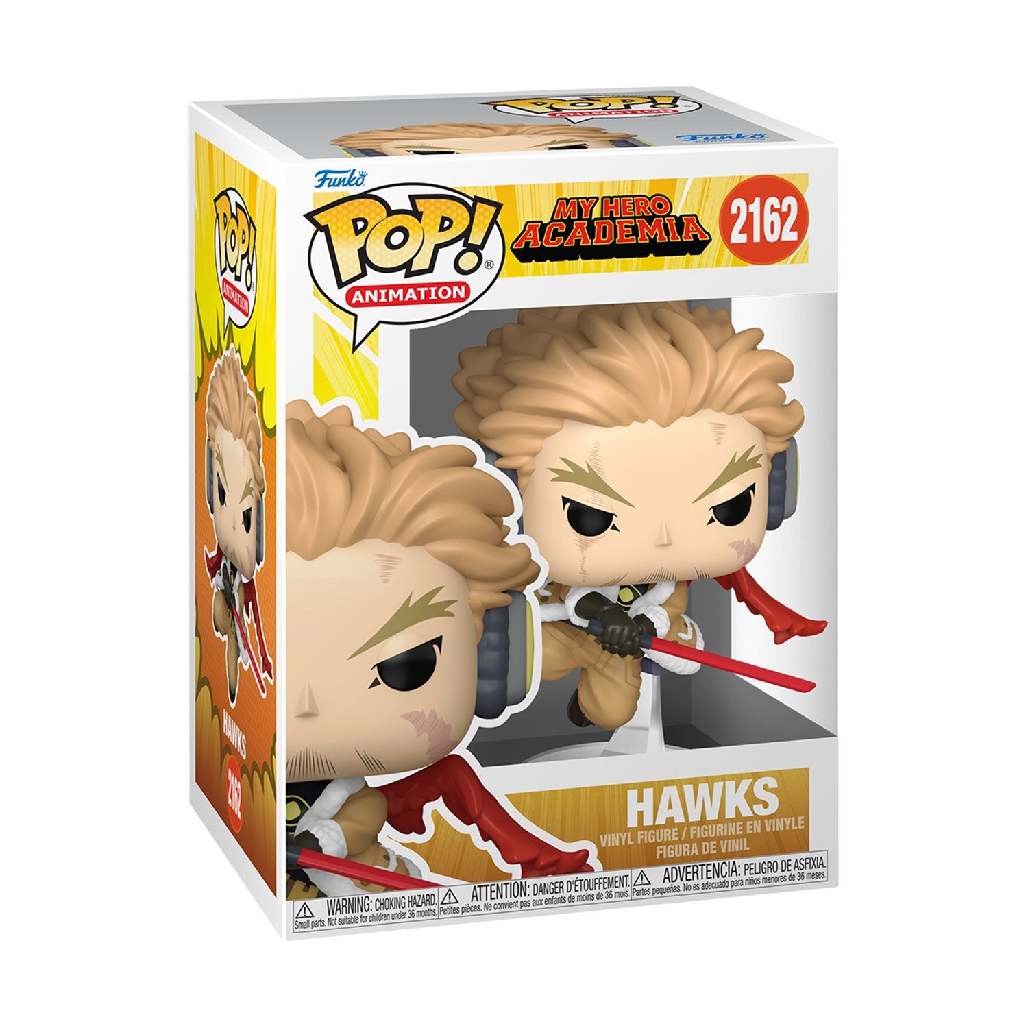 Funko Pop! Animation: My Hero Academia - Hawks #2162 Vinyl Figure