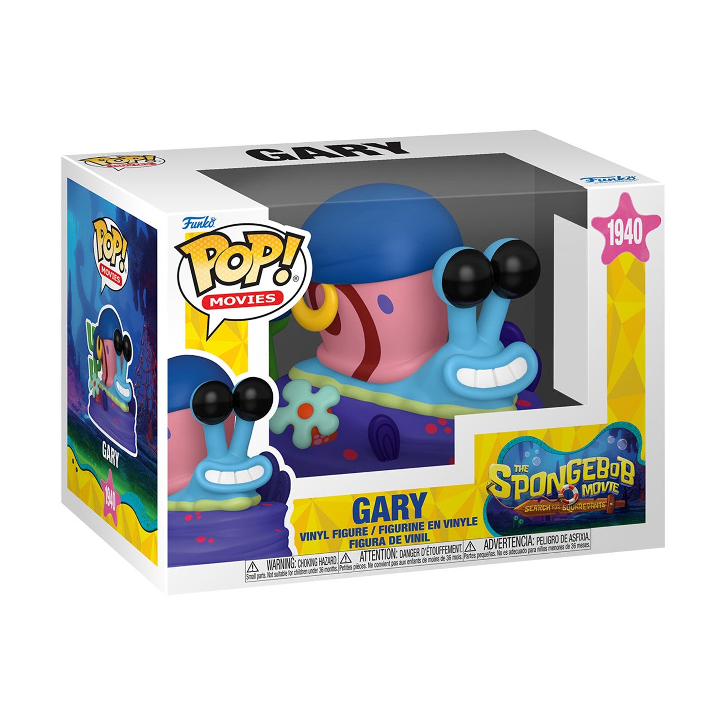 Funko  Pop! Movies: The SpongeBob Movie: Search for SquarePants - Gary (Pirate) #1940 Vinyl Figure